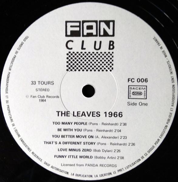 Leaves - 1966 - Lp