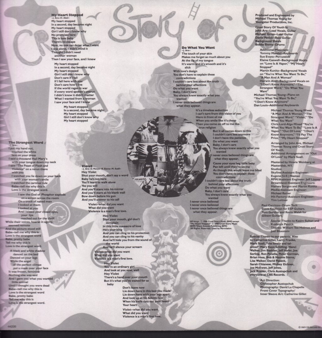 Cruel Story Of Youth - Cruel Story Of Youth - Lp