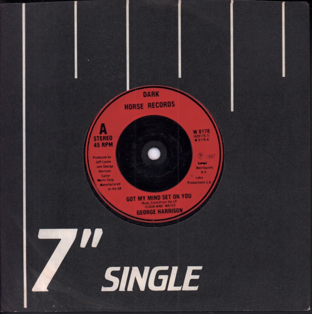 George Harrison - Got My Mind Set On You - 7 Inch