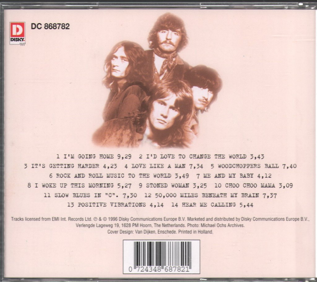Ten Years After - I'm Going Home - Cd