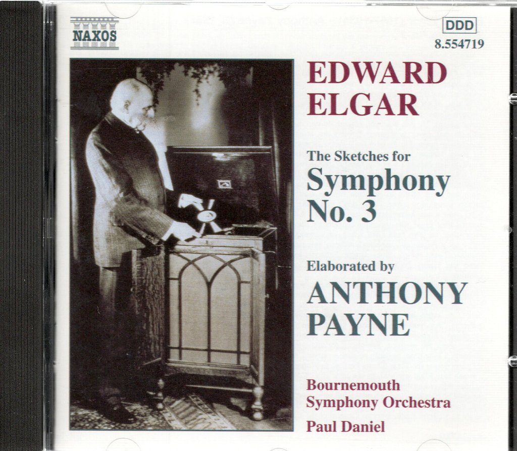 Sir Edward Elgar - Sketches For Symphony No. 3 - Cd