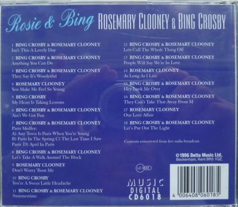 Bing Crosby - Rosie & Bing - Cd