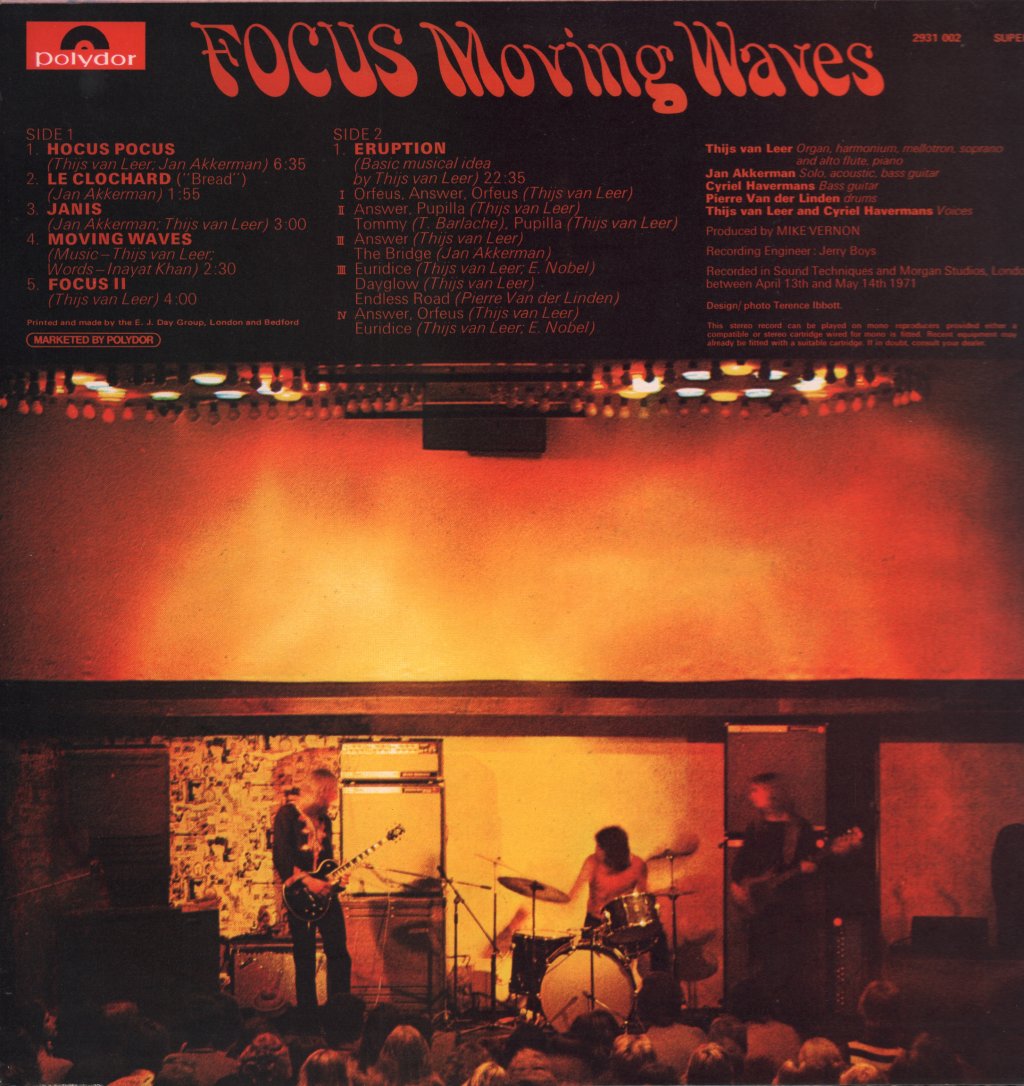 Focus - Moving Waves - Lp