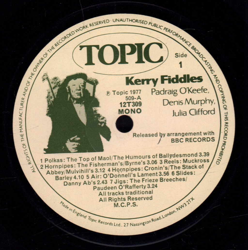 Various Artists - Kerry Fiddles - Lp