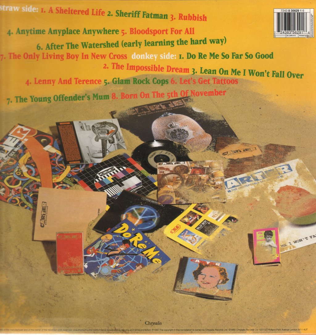 Carter - Straw Donkey...the Singles - Lp