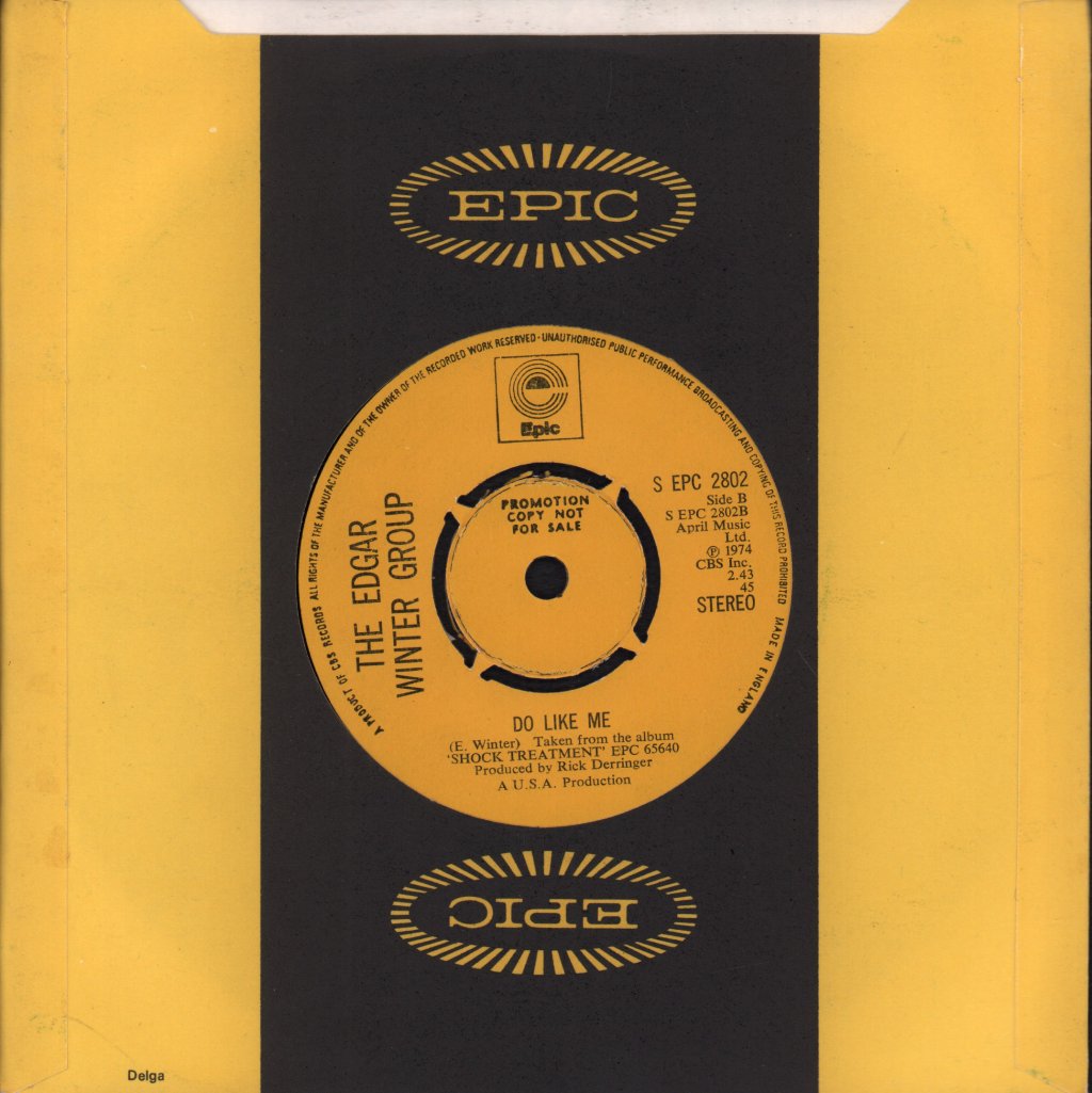 Edgar Winter Group - Easy Street - 7 Inch