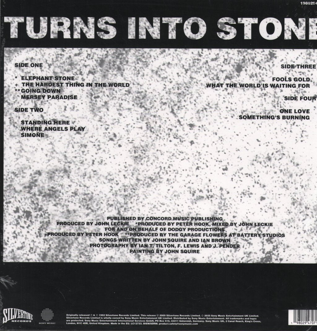 Stone Roses - Turns To Stone - Double Lp
