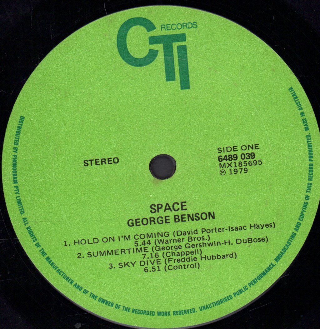 George Benson - Space - Lp