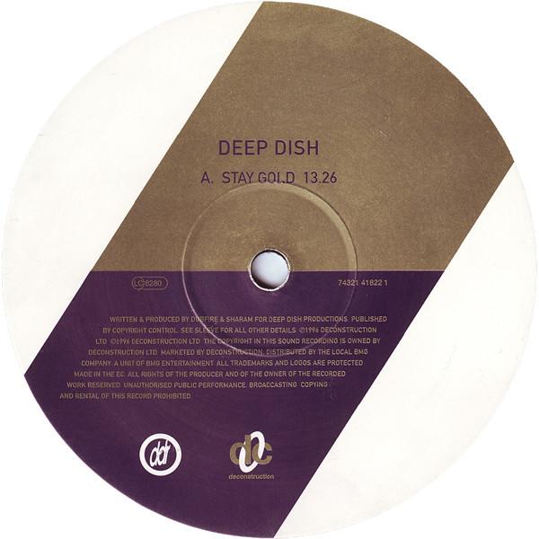 Deep Dish - Stay Gold - 12 Inch