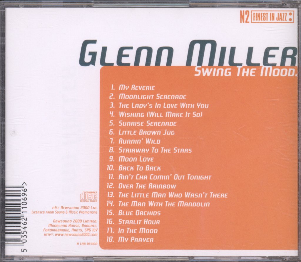 Glenn Miller - Swing The Mood - Cd