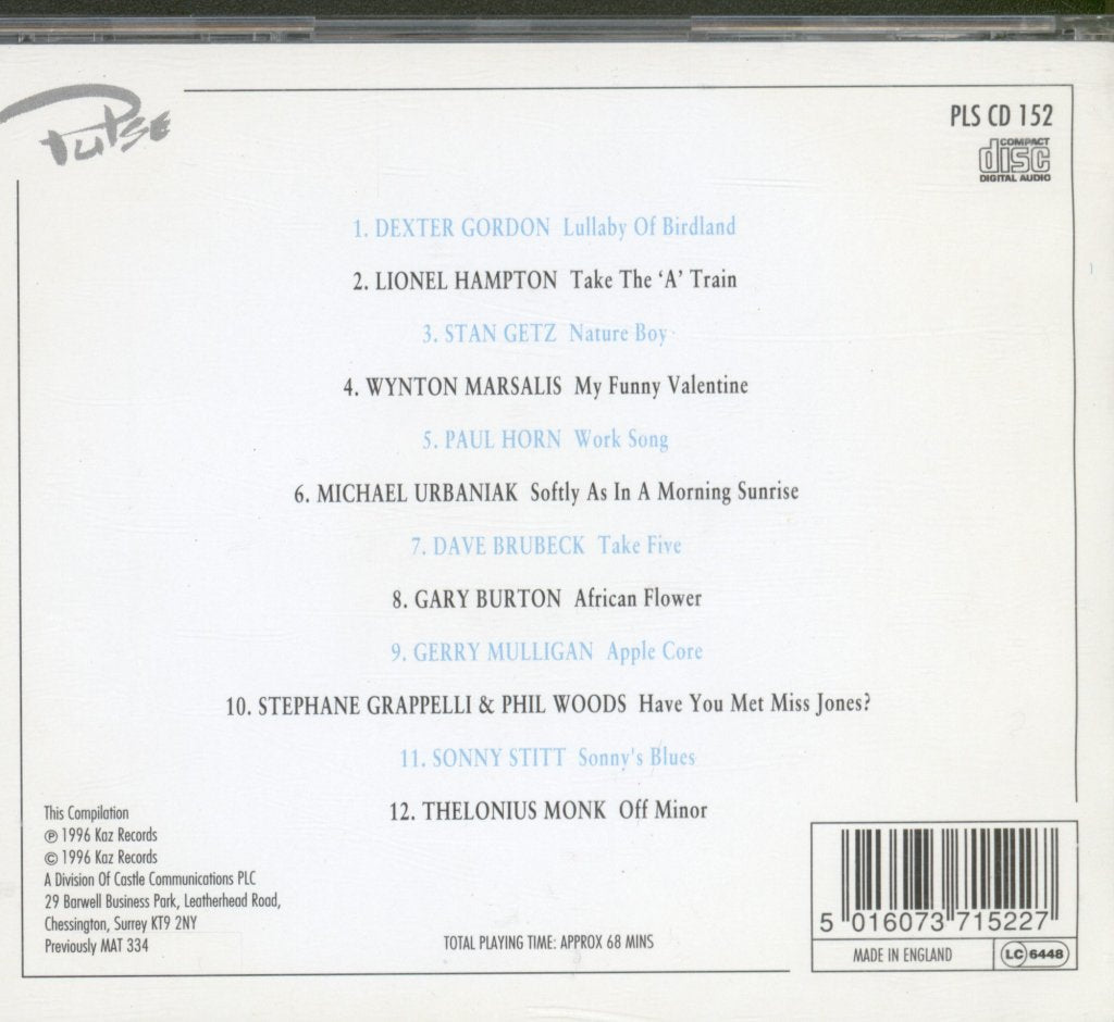 Various Artists - Jazz Masterpieces Volume 2 - Cd