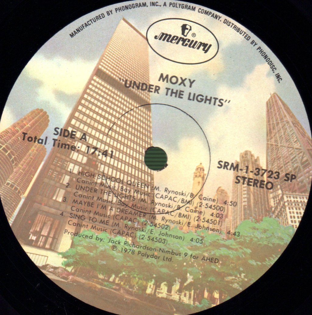 Moxy - Under The Lights - Lp