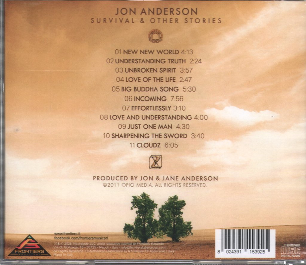 Jon Anderson - Survival & Other Stories - Cd