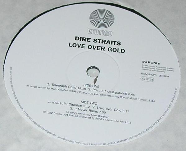 Dire Straits - Love Over Gold - Lp