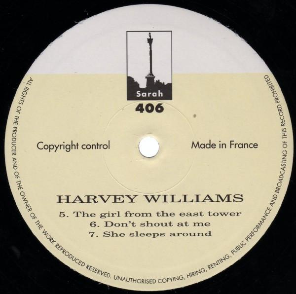Harvey Williams - Rebellion - 10 Inch
