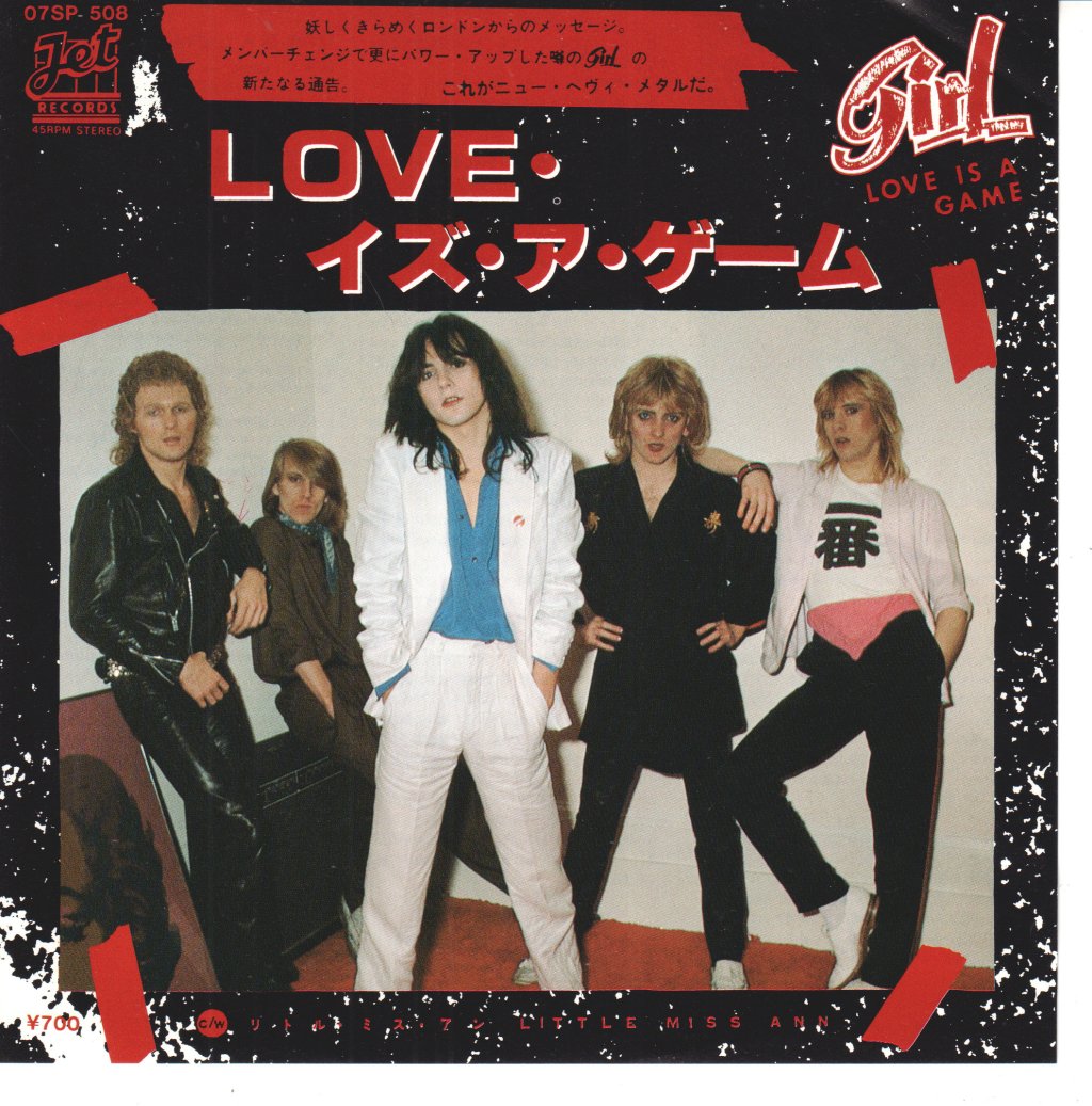 Girl - Love Is A Game - 7 Inch
