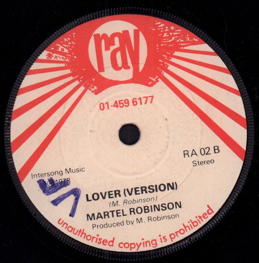 Martel Robinson - Lover - 7 Inch