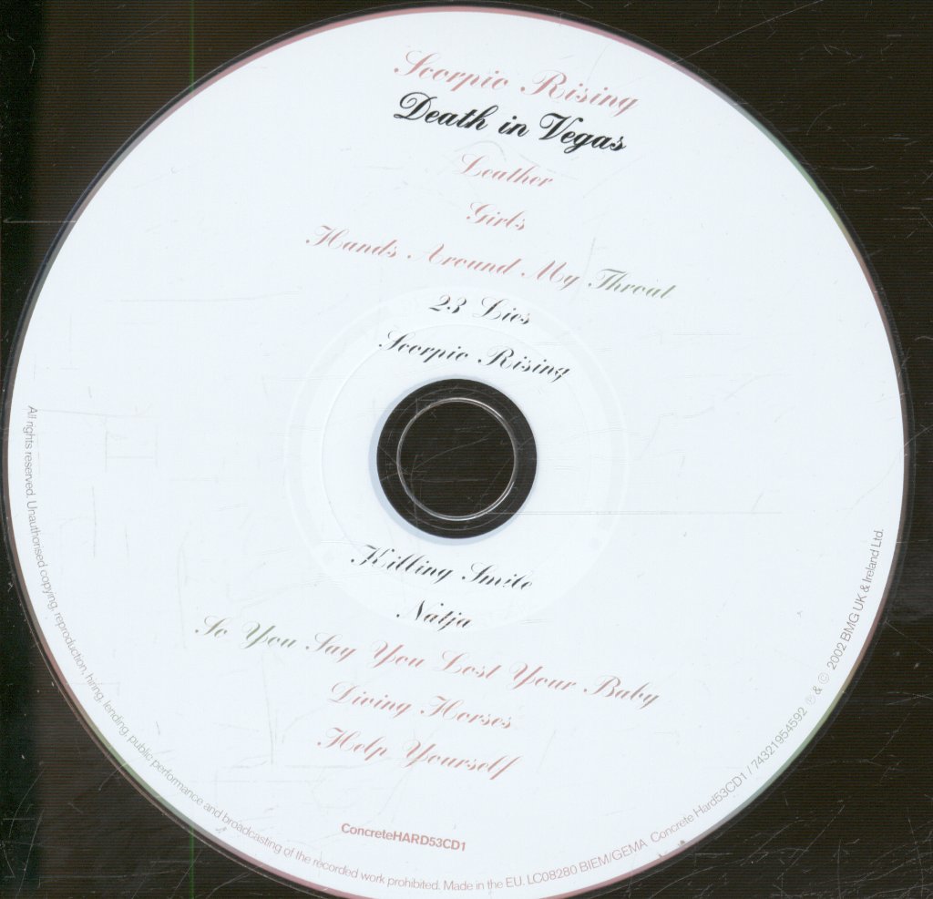 Death In Vegas - Scorpio Rising - Cd