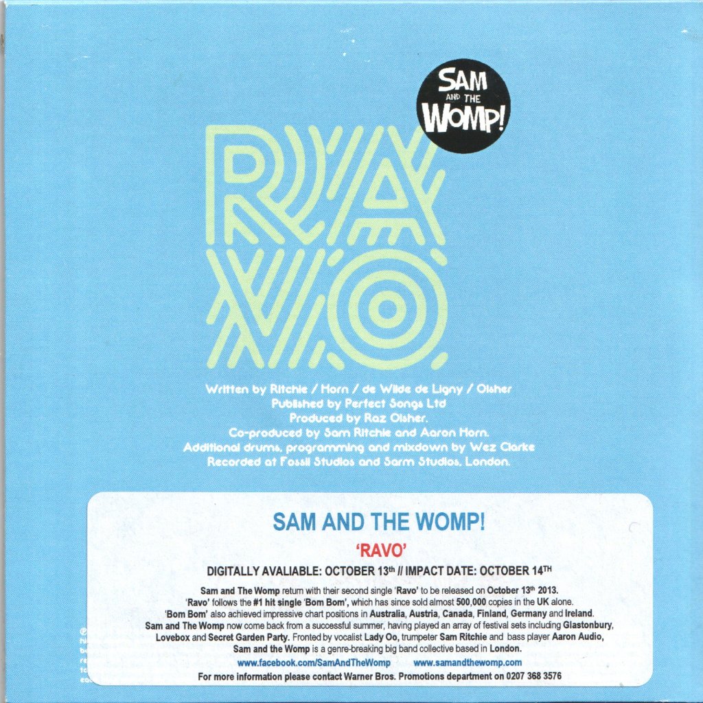 Sam And The Womp - Ravo - Cdr