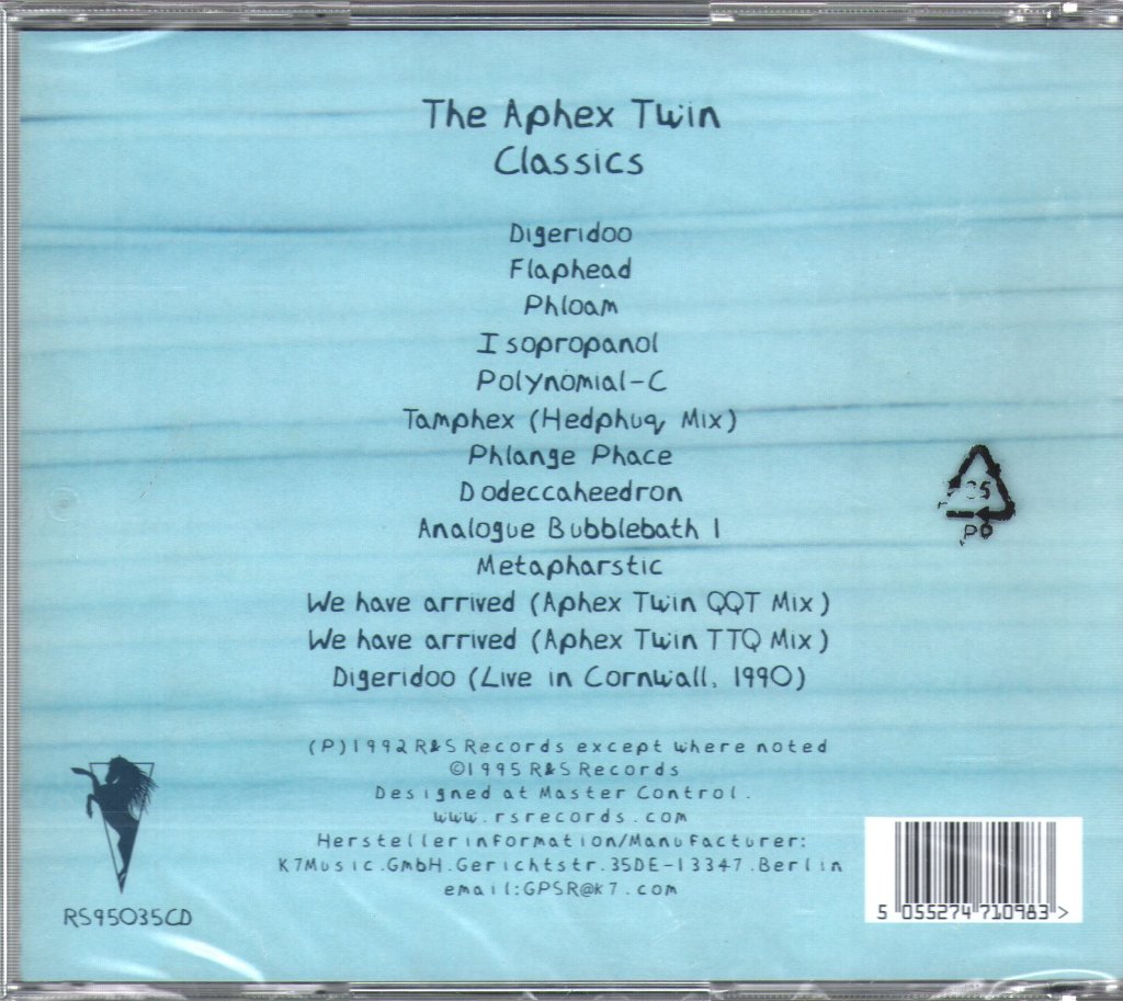 Aphex Twin - Classics - Cd