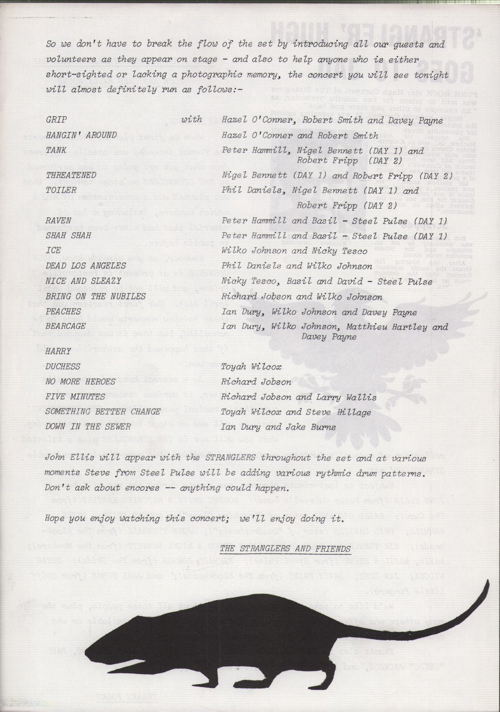 Various Artists - Rainbow 50 - 1930-1980 - Official April 1980 concerts programme - Programme