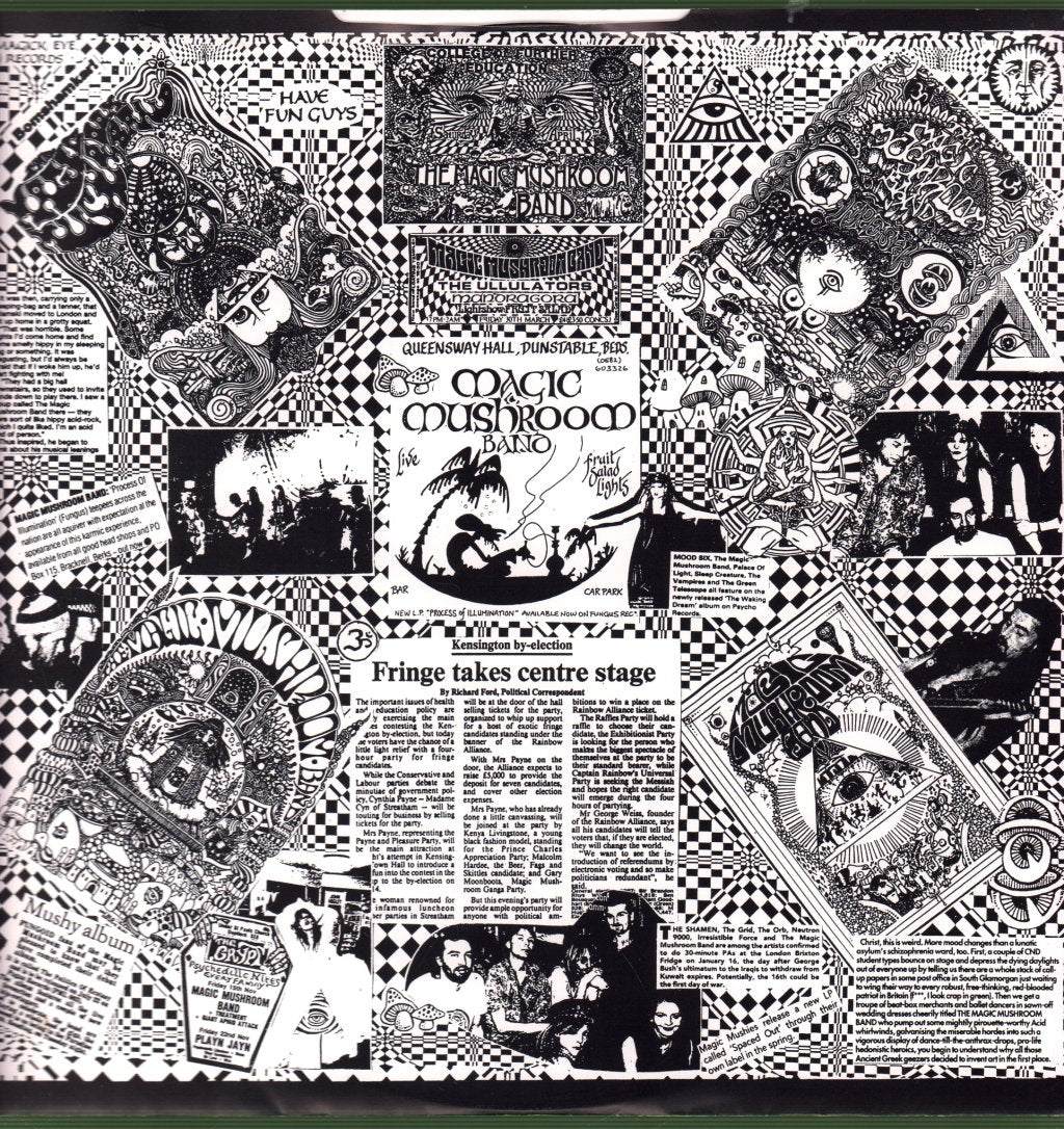 Magic Mushroom Band - Re-Hash - Lp