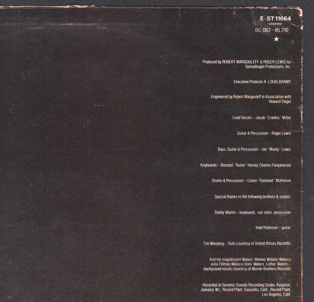 Inner Circle (Reggae) - Ready For The World - Lp