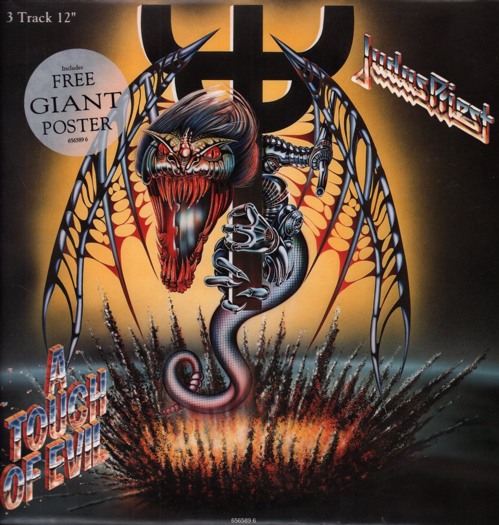 Judas Priest - A Touch Of Evil - 12 Inch