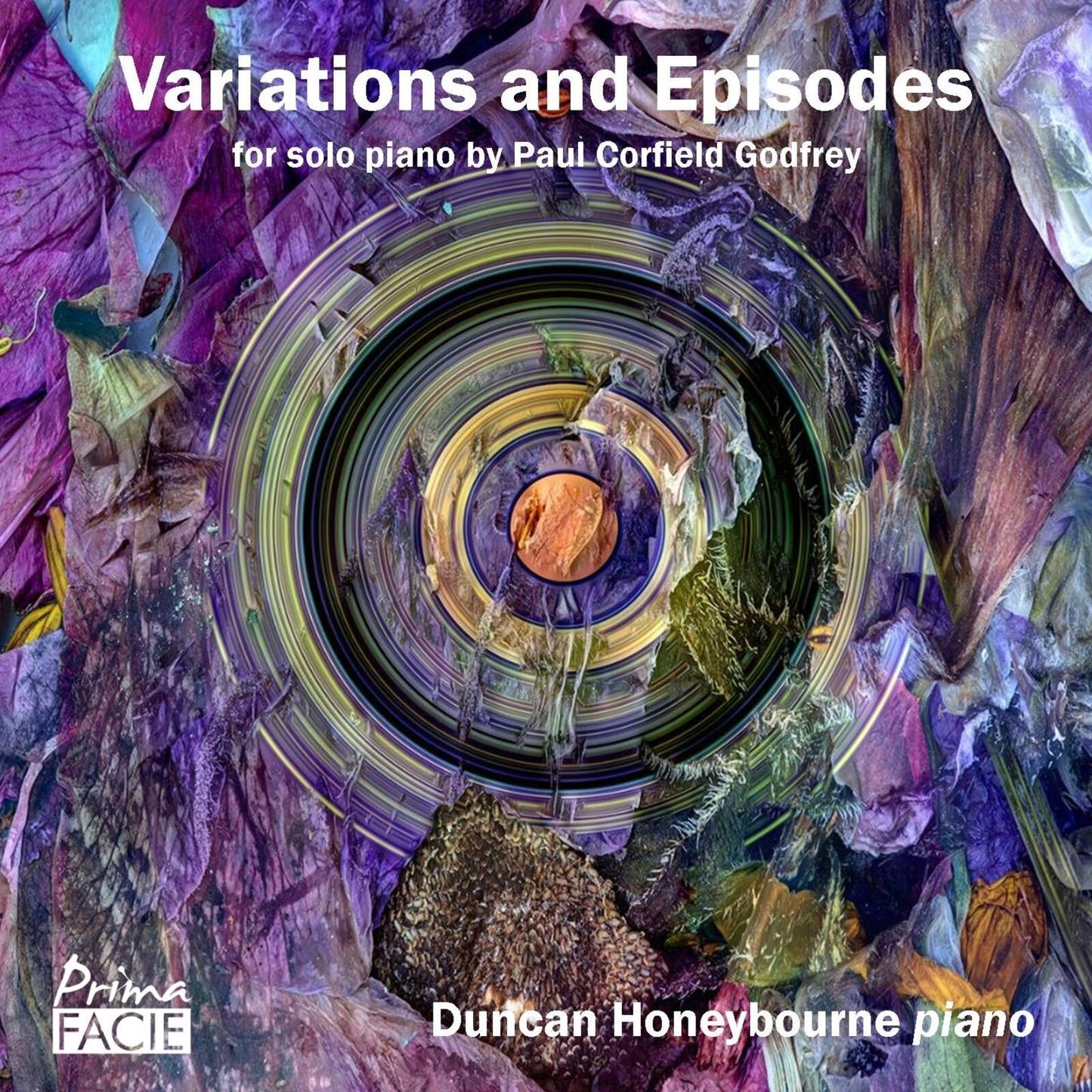 Duncan Honeybourne - Variations and Episodes For Solo Piano By Paul Corfield Godfrey - Cd