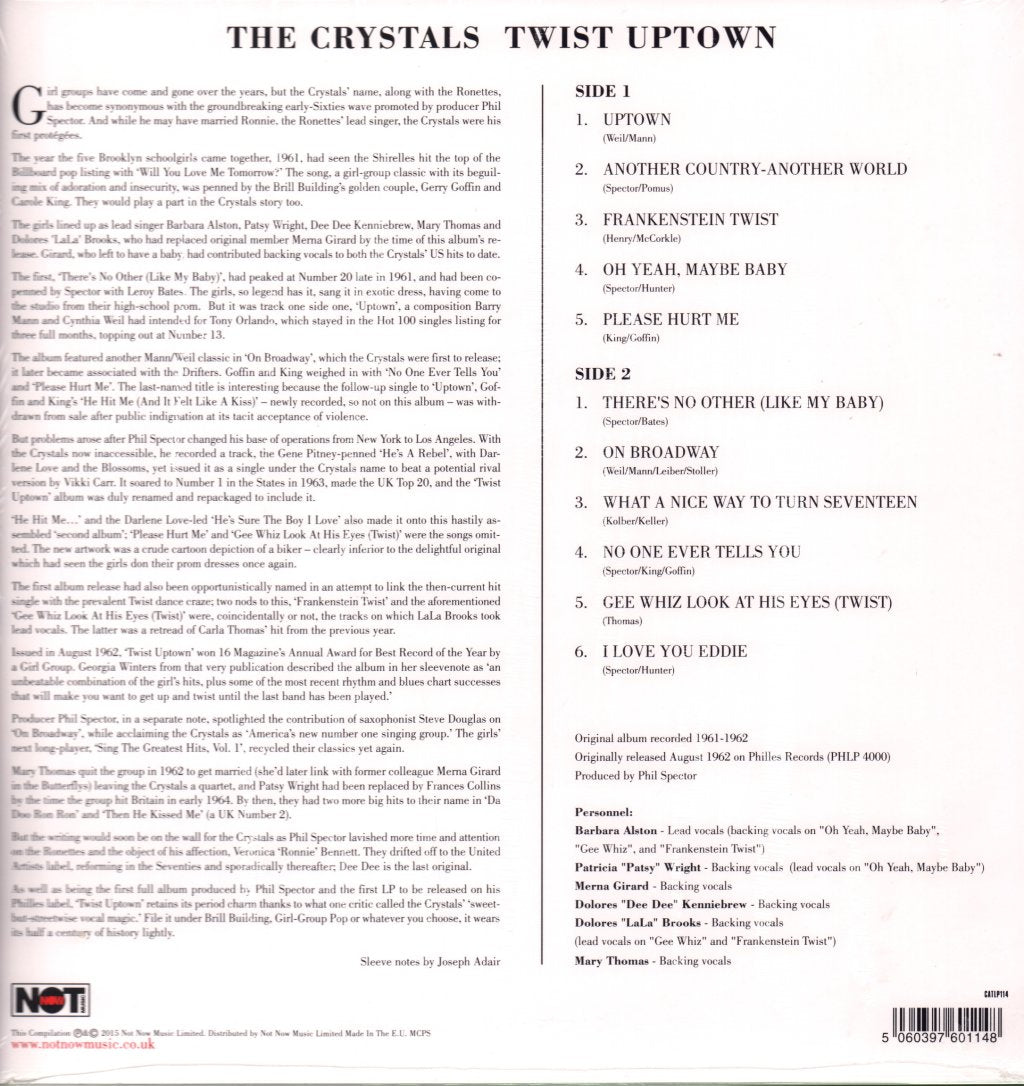 Crystals - Twist Uptown - Lp
