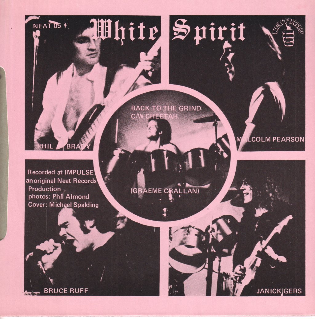 White Spirit - Back To The Grind - 7 Inch