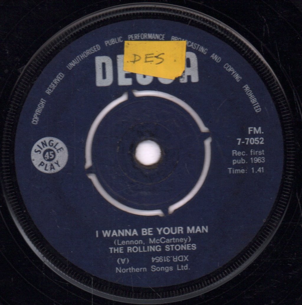 Rolling Stones - I Wanna Be Your Man - 7 Inch