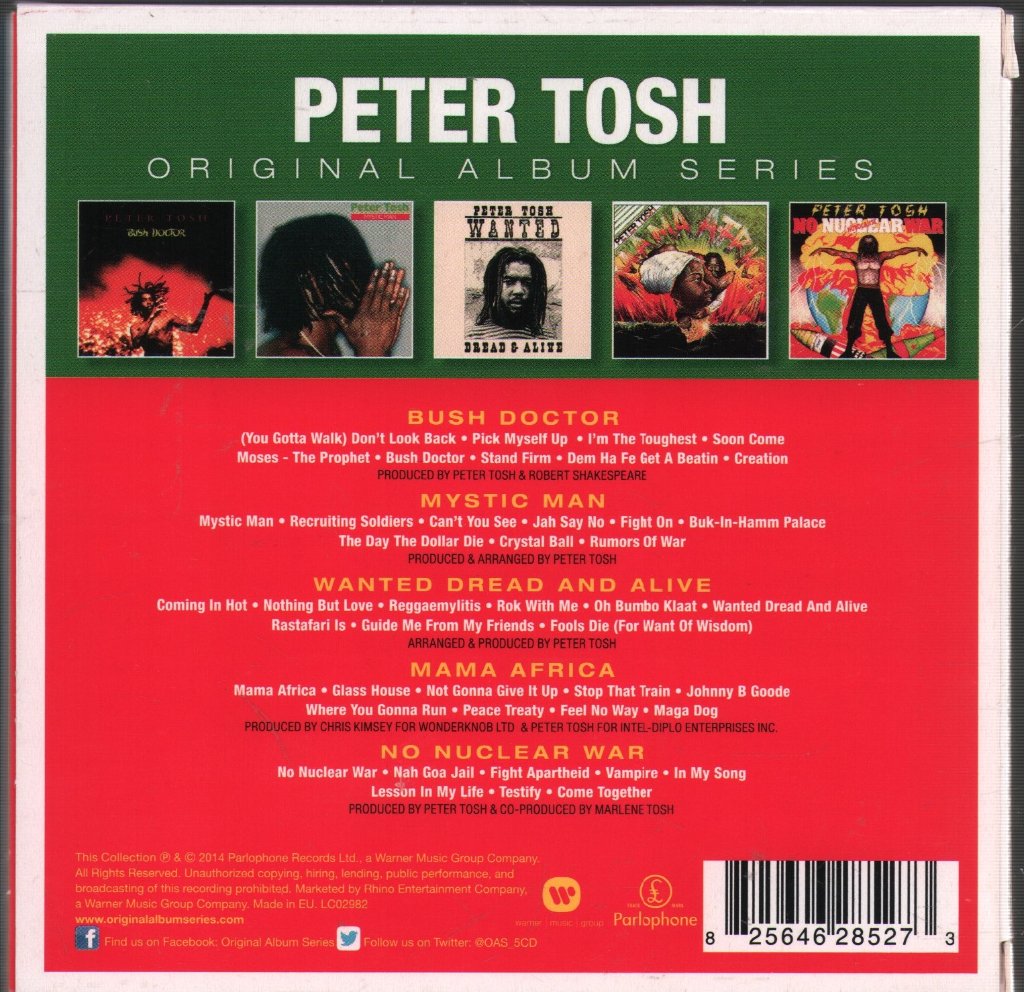 Peter Tosh - Original Album Series - Cd Set