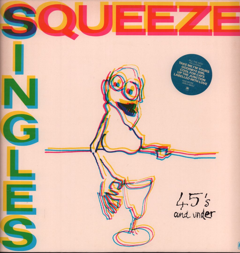 Squeeze - Singles 45'S And Under - Lp