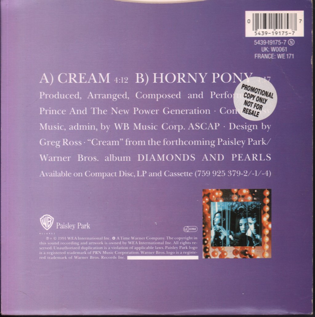 Prince - Cream - 7 Inch