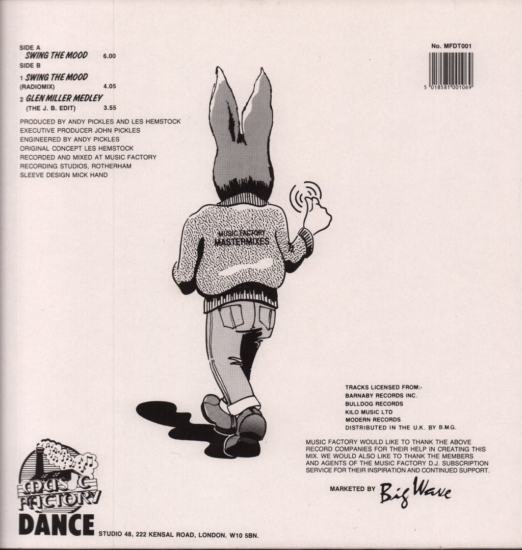 Jive Bunny And The Mastermixers - Swing The Mood - 12 Inch