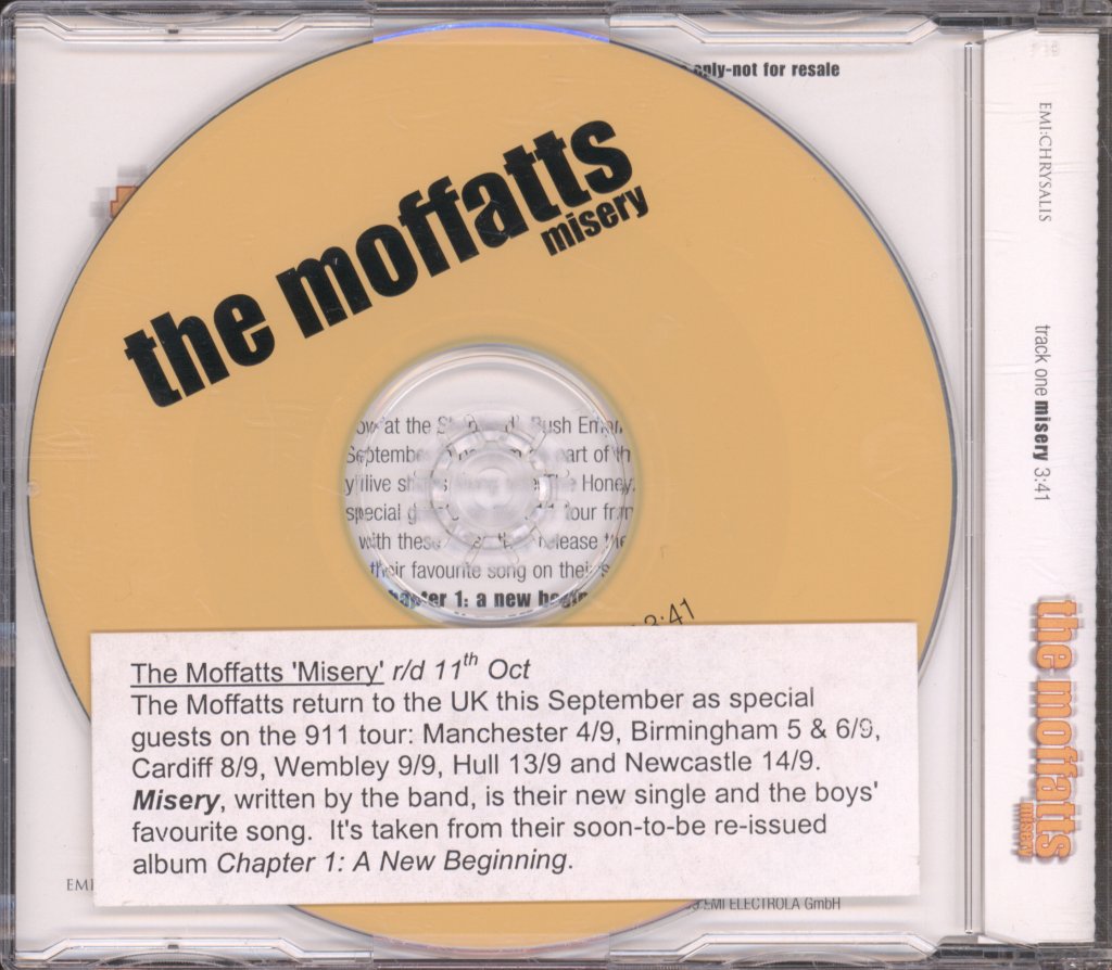 Moffatts - Misery - Cd