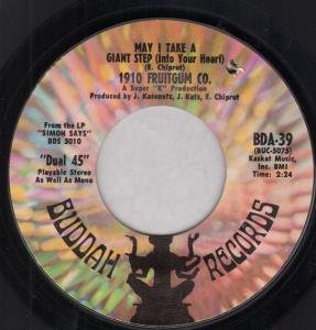 1910 FruitGum Co - May I Take A Giant Step - 7 Inch