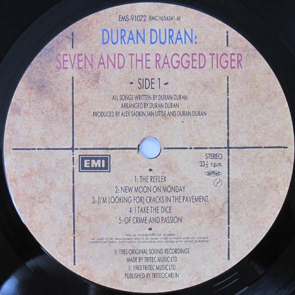 Duran Duran - Seven And The Ragged Tiger - Lp