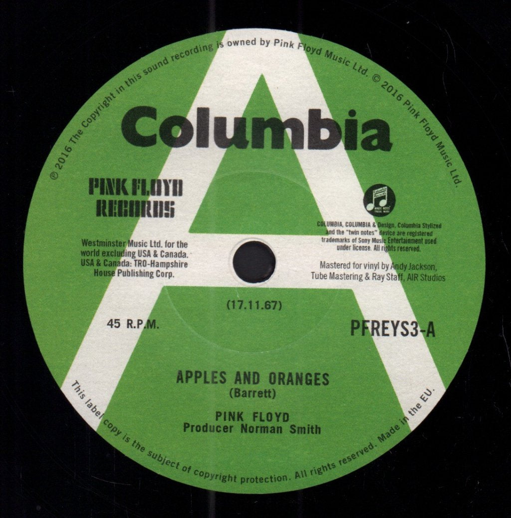 Pink Floyd - Apples And Oranges - 7 Inch