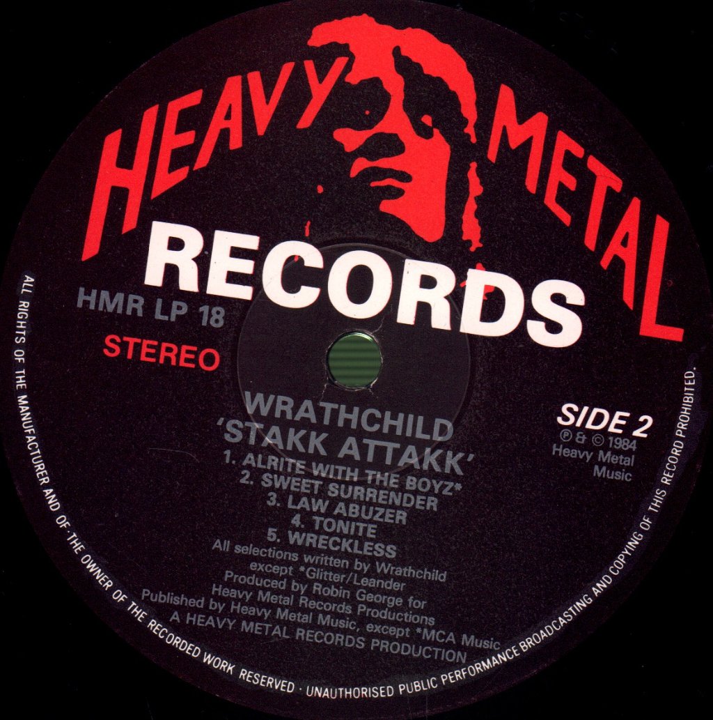 Wrathchild - Stakk Attakk - Lp