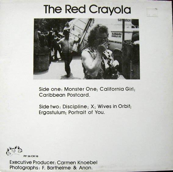 Red Crayola - Three Songs On A Trip To The United States & The Red Crayola, Bismarckstrasse, 50 - Lp
