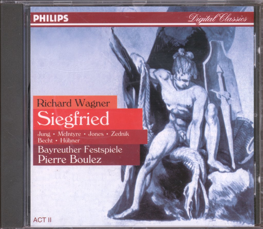 Pierre Boulez - Wagner - Siegfried - Act II - Cd
