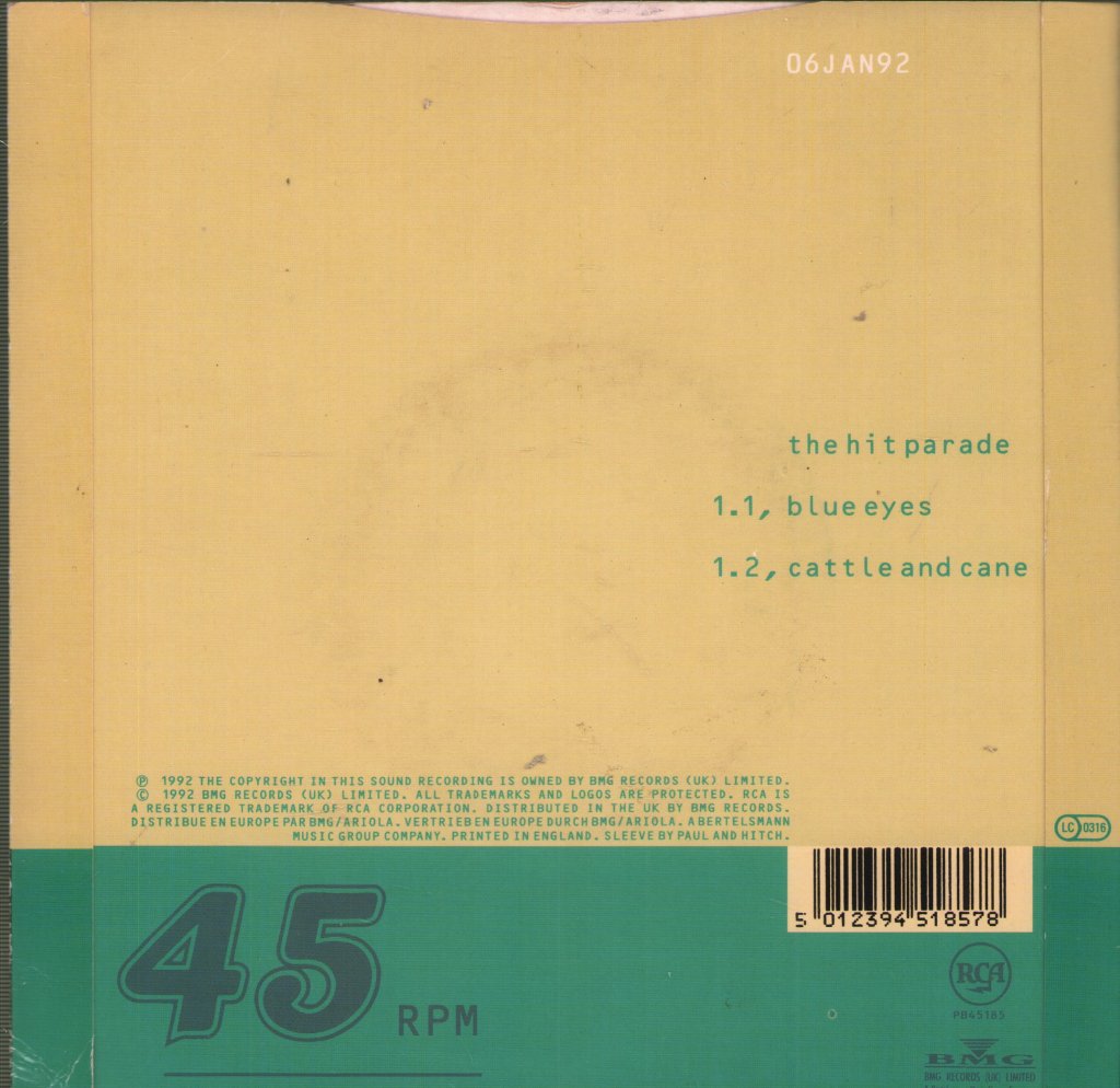 Wedding Present - Blue Eyes - 7 Inch