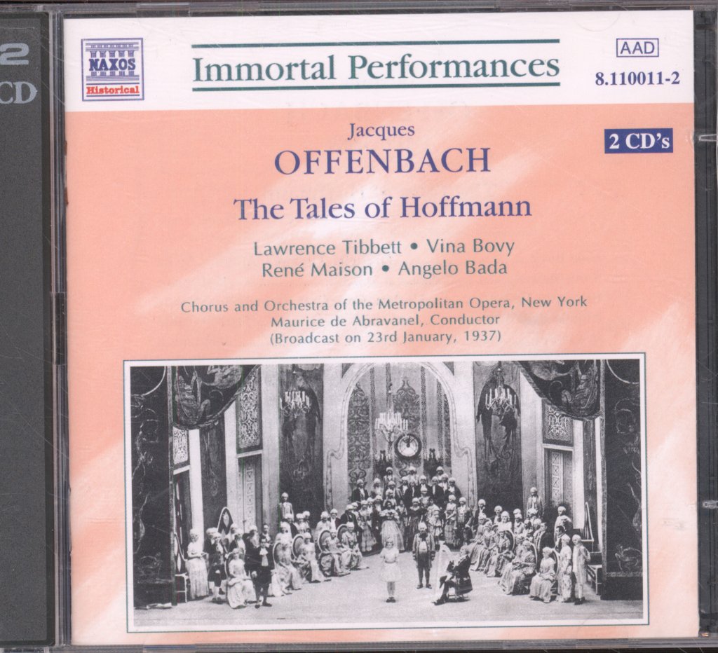 Chorus And Orchestra Of The Metropolitan Opera, Maurice De Abravanel - Offenbach - Tales Of Hoffmann - Double Cd