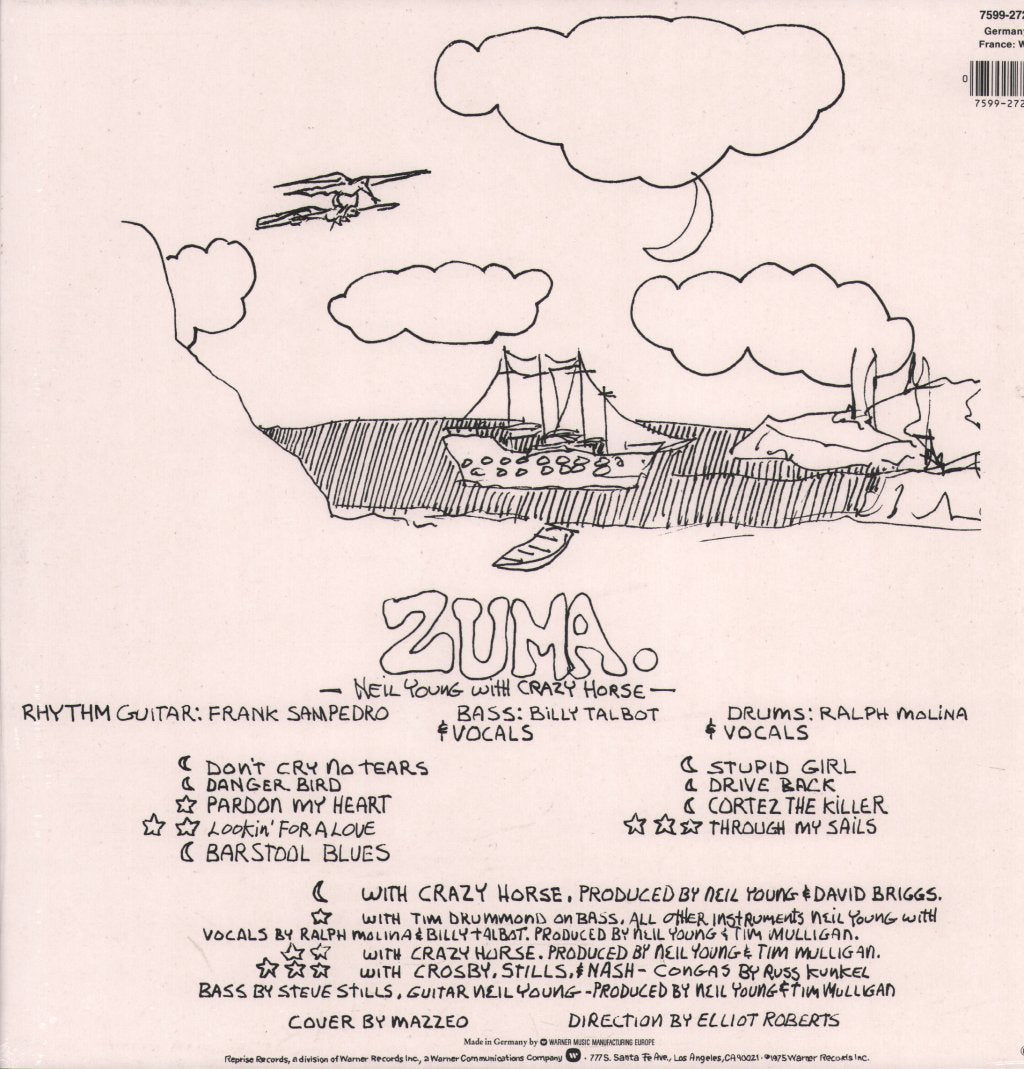 Neil Young With Crazy Horse - Zuma - Lp