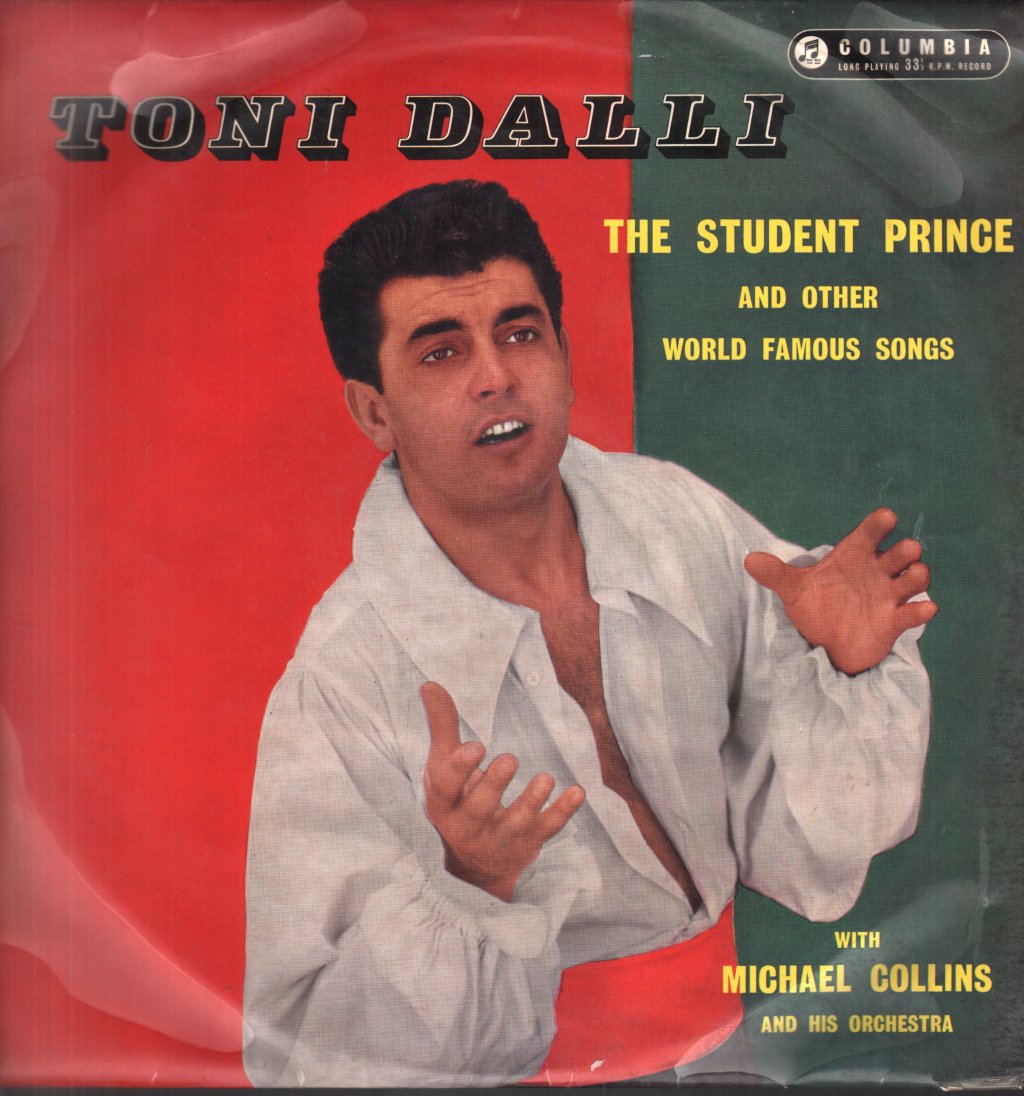 Toni Dalli - Student Prince And Other World Famous Songs - Lp