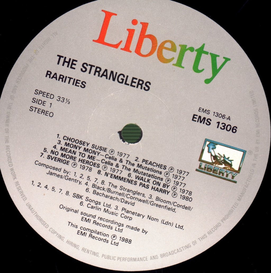 Stranglers - Rarities - Lp