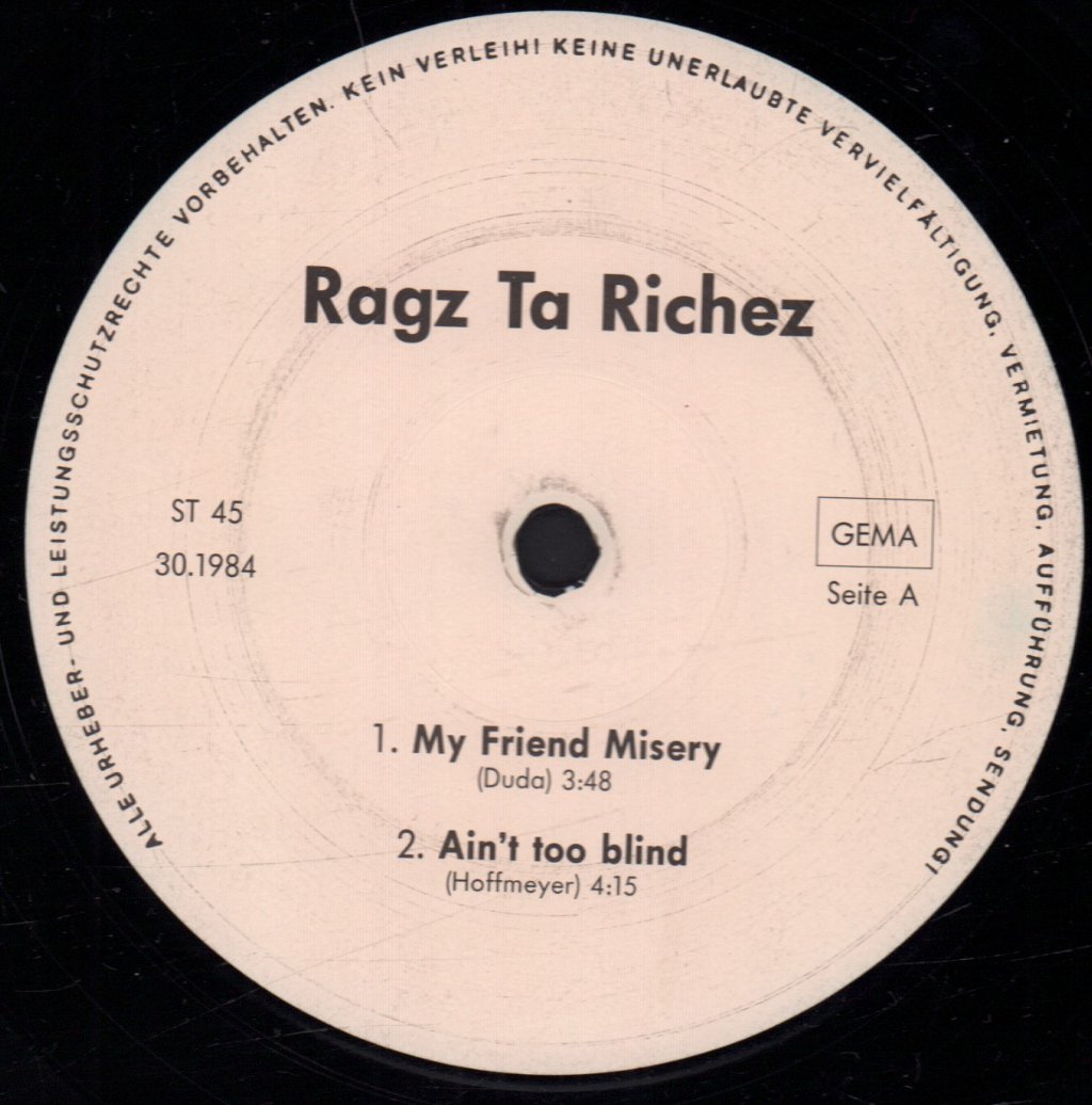 Ragz (Ragz Ta Richez) - Tarred And Feathered - 12 Inch