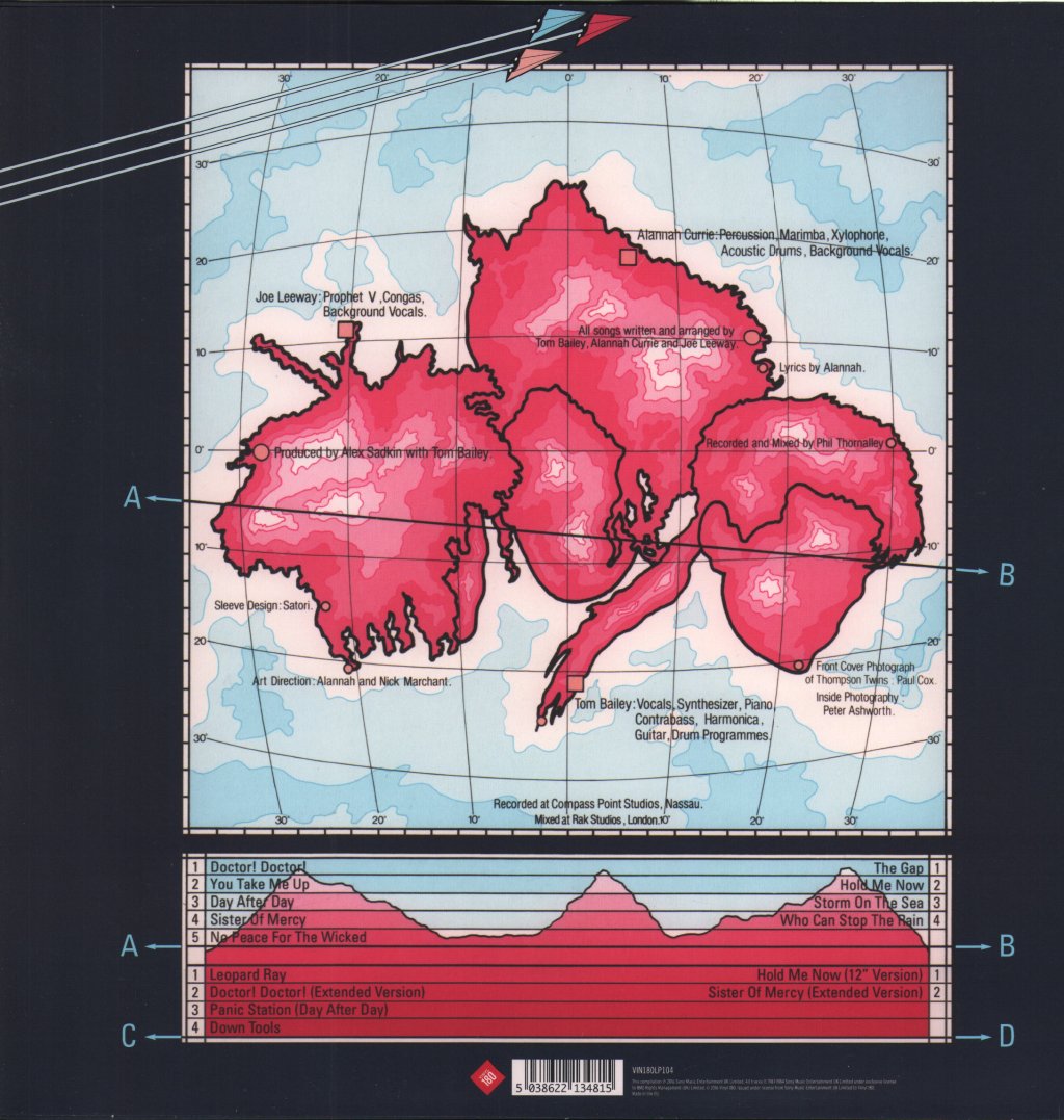 Thompson Twins - Into The Gap - Double Lp